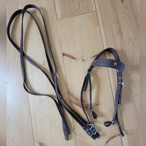 New! Western Bridle Set With Breast Collar